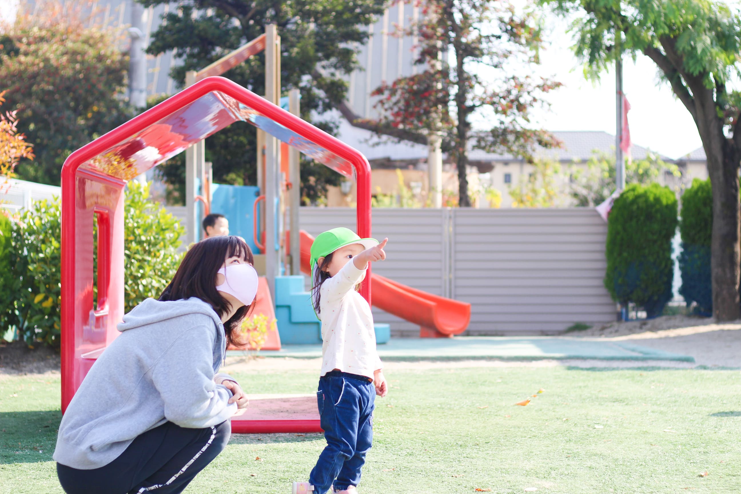 先生と子ども